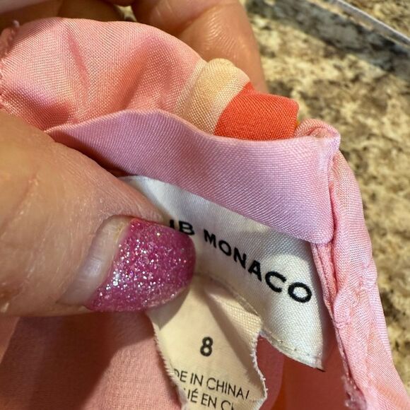 Club Monaco Amira Silk Maxi Dress Size 8 - Picture 9 of 13